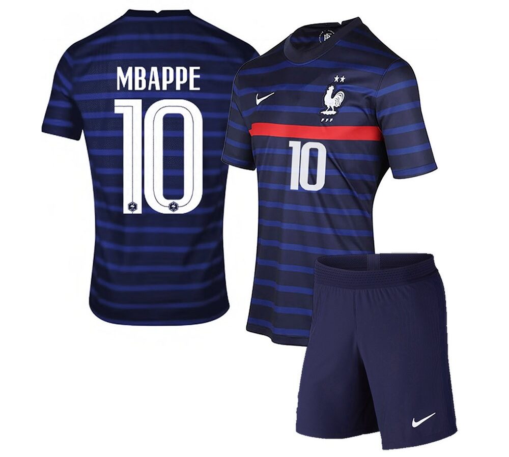 PACK JUNIOR FRANCE DOMICILE MBAPPE 2020-2021