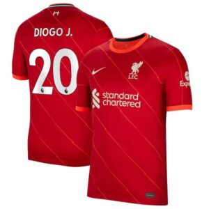 MAILLOT LIVERPOOL DOMICILE DIOGO JOTA 2021-2022