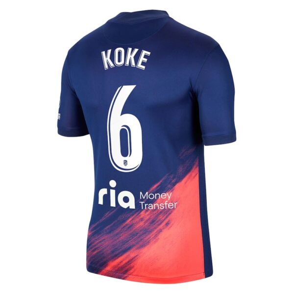 MAILLOT ATLETICO MADRID EXTERIEUR KOKE 2021-2022