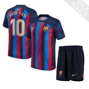 PACK FC BARCELONE DOMICILE ANSU FATI 2022-2023