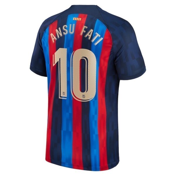 PACK FC BARCELONE DOMICILE ANSU FATI 2022-2023