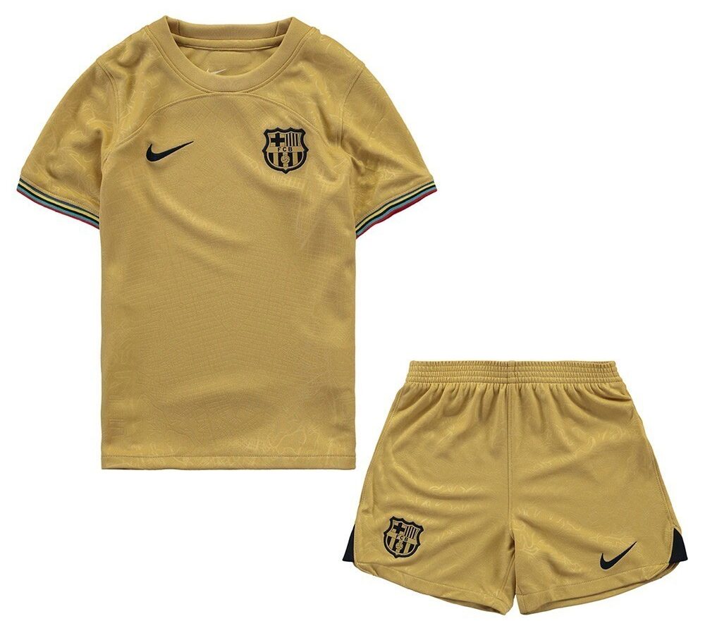 PACK JUNIOR FC BARCELONE EXTERIEUR 2022-2023