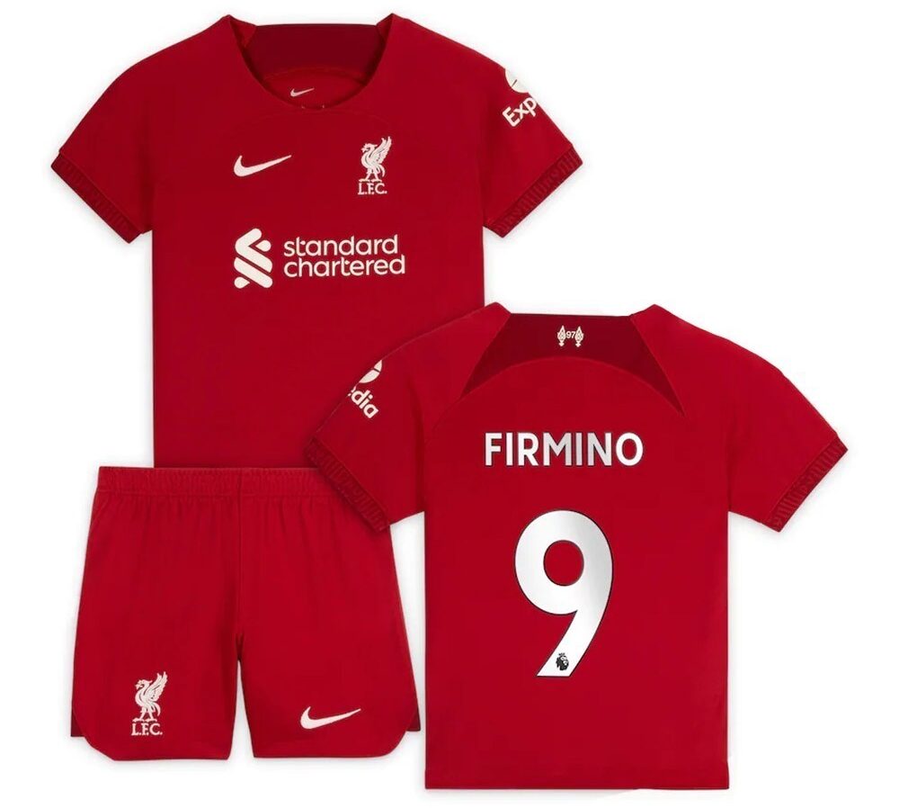 PACK JUNIOR LIVERPOOL DOMICILE FIRMINO 2022-2023