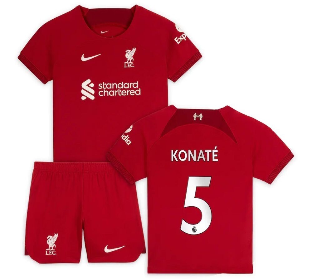 PACK JUNIOR LIVERPOOL DOMICILE KONATE 2022-2023