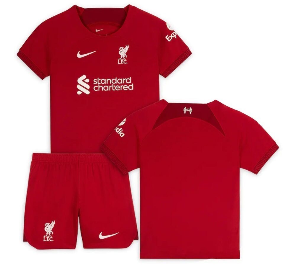 PACK JUNIOR LIVERPOOL DOMICILE 2022-2023