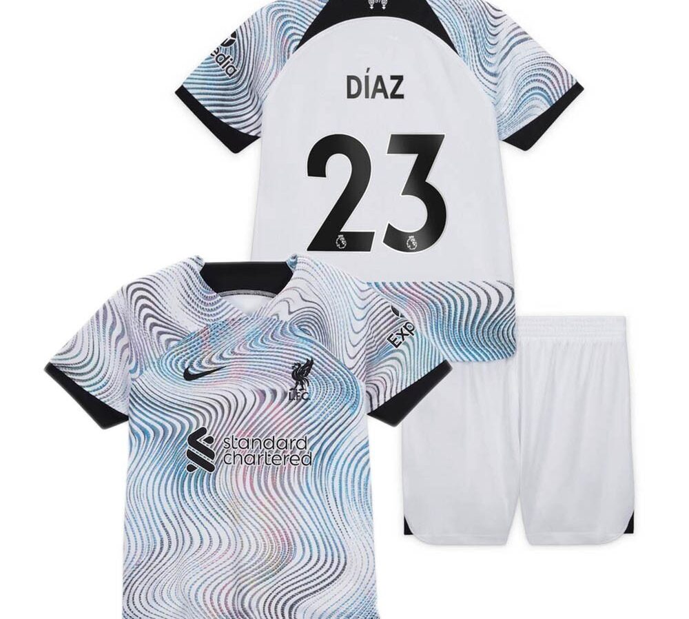 PACK JUNIOR LIVERPOOL EXTERIEUR LUIS DIAZ 2022-2023