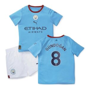 PACK JUNIOR MANCHESTER CITY DOMICILE GUNDOGAN 2022-2023