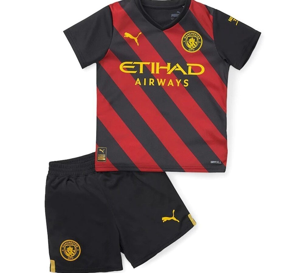 PACK JUNIOR MANCHESTER CITY EXTERIEUR 2022-2023