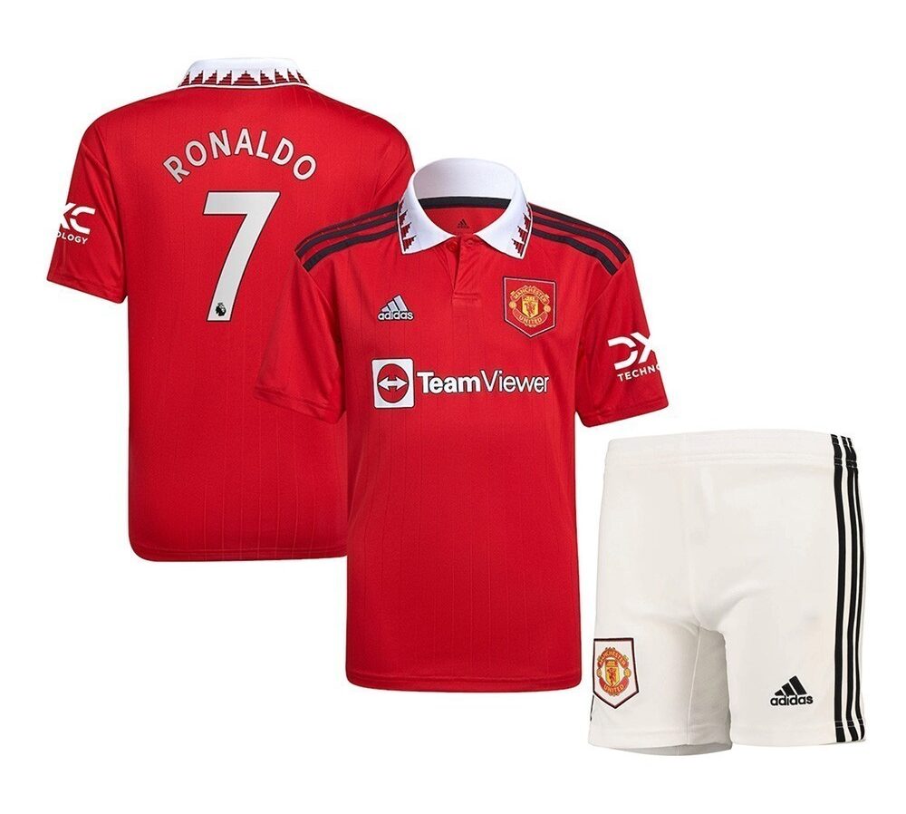 PACK JUNIOR MANCHESTER UNITED DOMICILE RONALDO 2022-2023