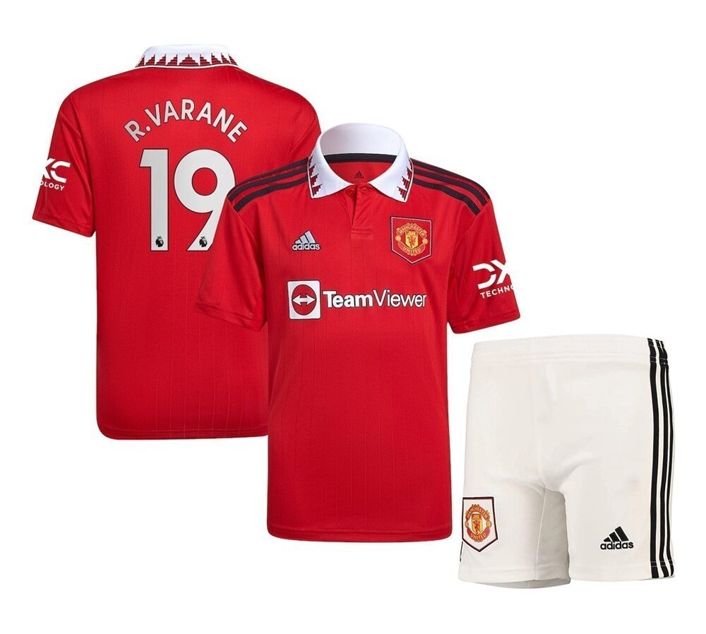 PACK JUNIOR MANCHESTER UNITED DOMICILE VARANE 2022-2023