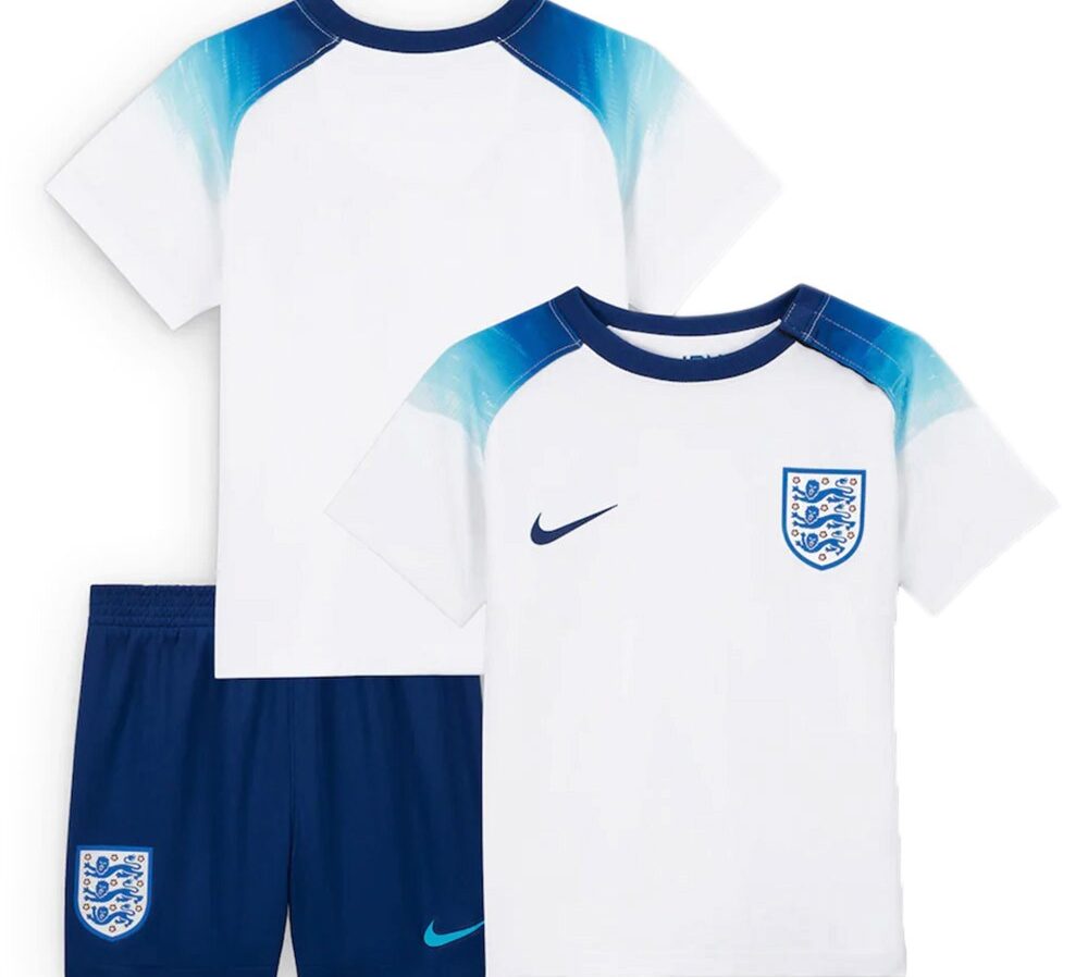 PACK JUNIOR ANGLETERRE DOMICILE 2022-2023