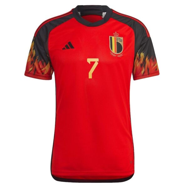 MAILLOT BELGIQUE DOMICILE DE BRUYNE 2022-2023