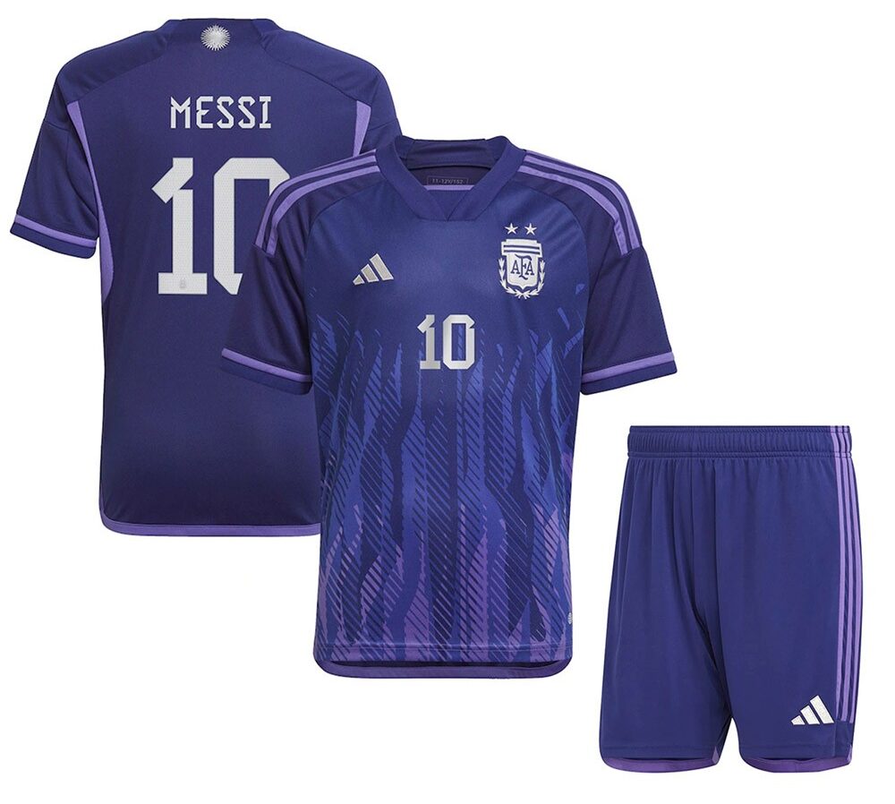 PACK JUNIOR ARGENTINE EXTERIEUR MESSI 2022-2023