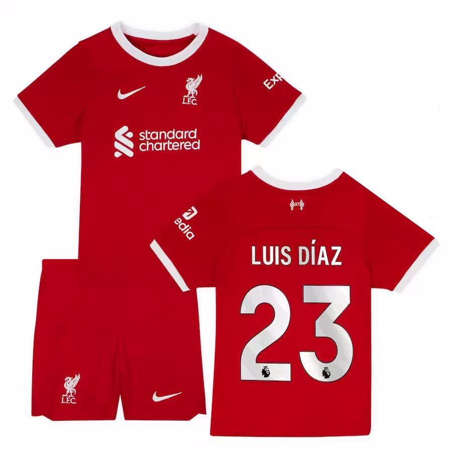 PACK JUNIOR LIVERPOOL DOMICILE LUIS DIAZ 2023-2024