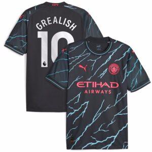 MAILLOT MANCHESTER CITY THIRD GREALISH 2023-2024