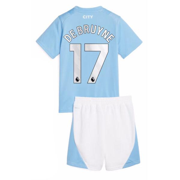 PACK JUNIOR MANCHESTER CITY DOMICILE DE BRUYNE 2023-2024