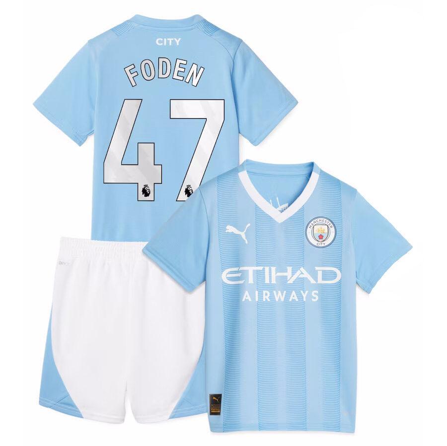 PACK JUNIOR MANCHESTER CITY DOMICILE FODEN 2023-2024