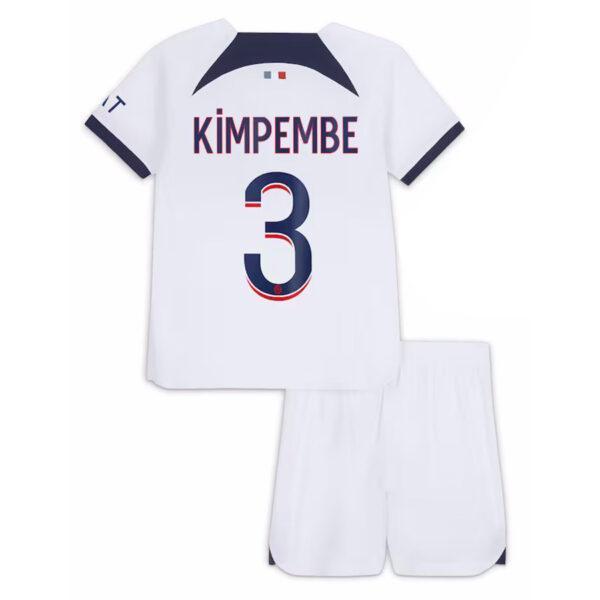 PACK JUNIOR PSG KIMPEMBE EXTERIEUR 2023-2024