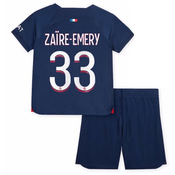 PACK JUNIOR PSG ZAIRE-EMERY DOMICILE 2023-2024