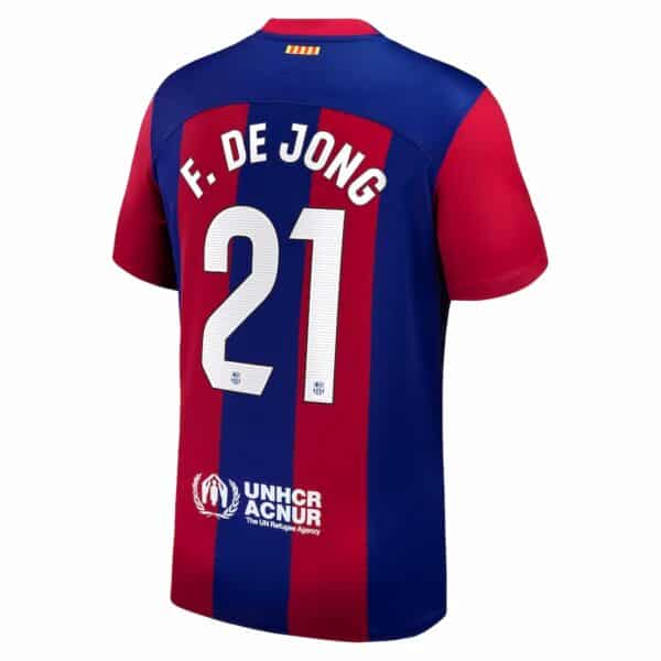 PACK FC BARCELONE DOMICILE FRENKIE DE JONG 2023-2024