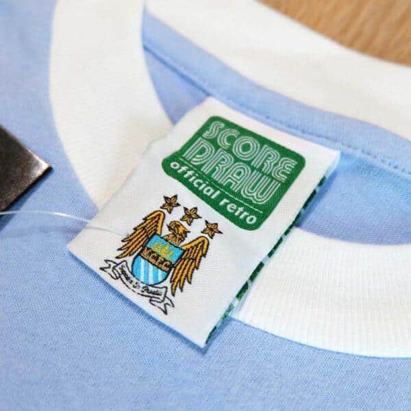 MAILLOT RETRO MANCHESTER CITY DOMICILE 1972