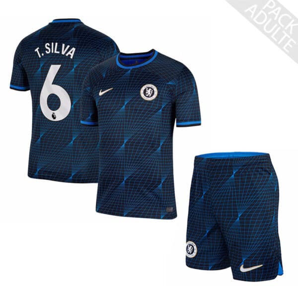 PACK CHELSEA EXTERIEUR THIAGO SILVA SAISON 2023-2024