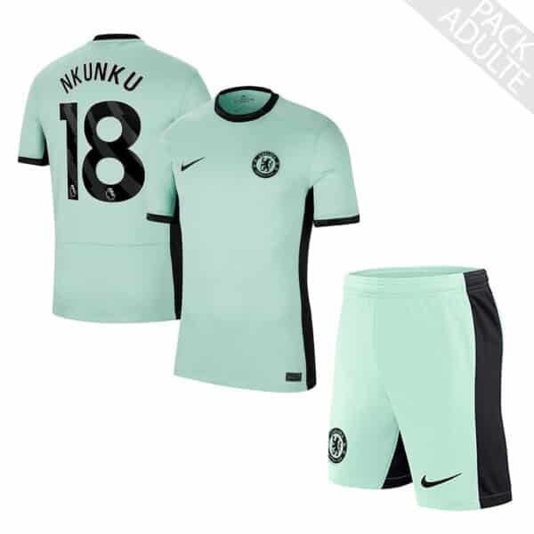 PACK CHELSEA THIRD NKUNKU 2023-2024