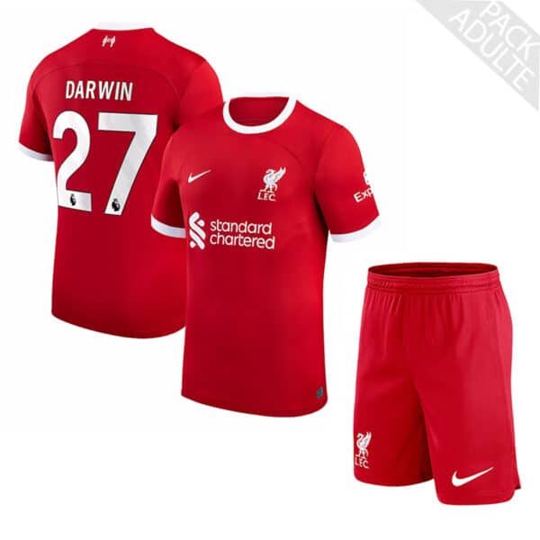 PACK LIVERPOOL DOMICILE DARWIN SAISON 2023-2024