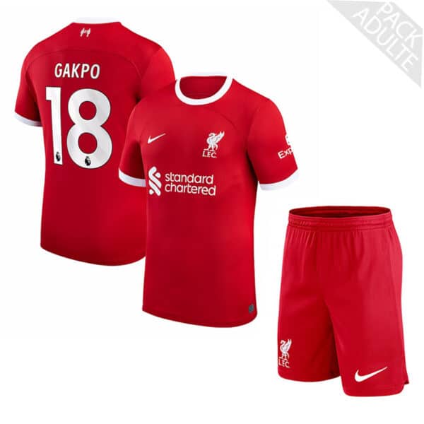 PACK LIVERPOOL DOMICILE GAKPO SAISON 2023-2024