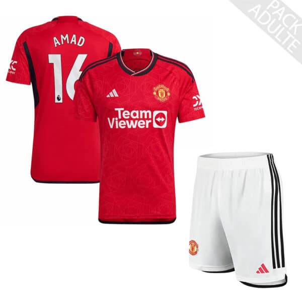 PACK MANCHESTER UNITED DOMICILE AMAD SAISON 2023-2024