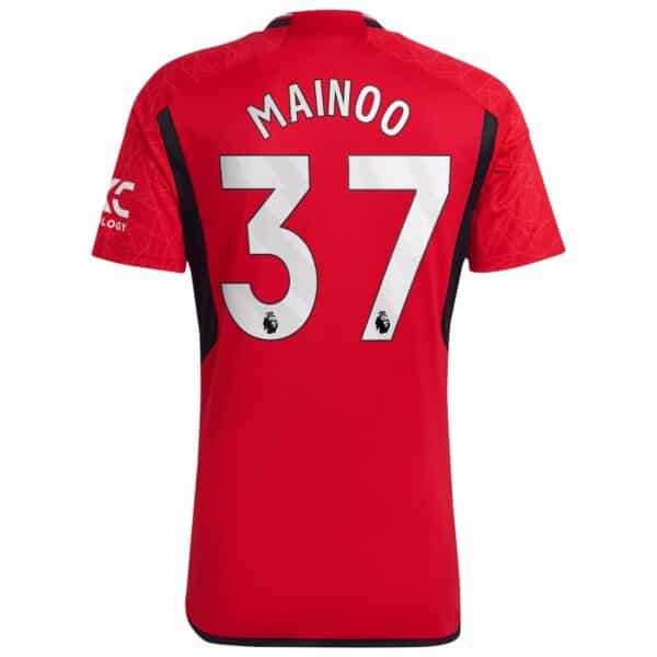 PACK MANCHESTER UNITED DOMICILE MAINOO ENSEMBLE SAISON 2023-2024