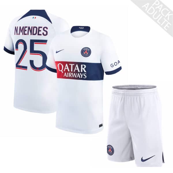 PACK PSG EXTERIEUR NUNO MENDES 2023-2024