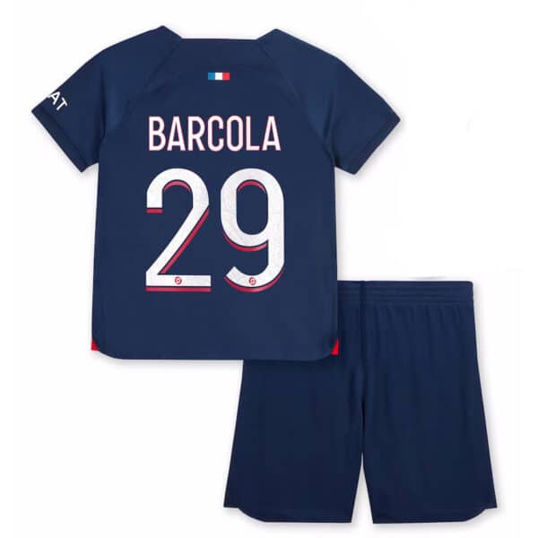 PACK JUNIOR PSG DOMICILE BARCOLA 2023-2024