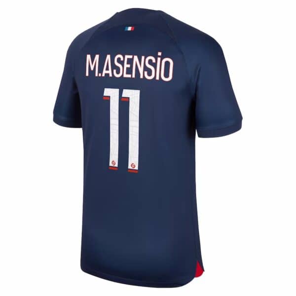 PACK PSG DOMICILE MARCO ASENSIO SAISON 2023-2024