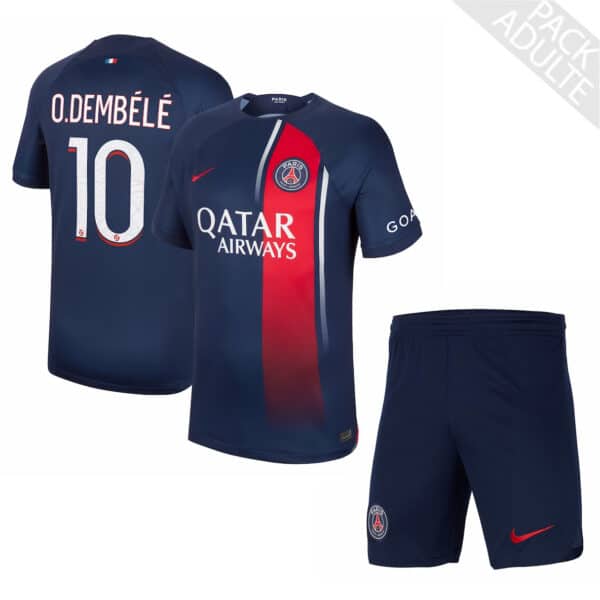 PACK PSG DOMICILE DEMBELE 2023-2024