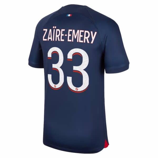 PACK PSG DOMICILE ZAIRE-EMERY SAISON 2023-2024