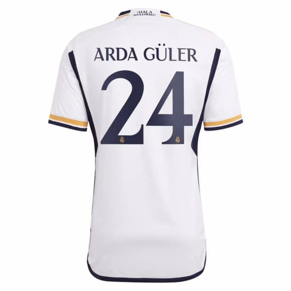 PACK REAL MADRID DOMICILE ARDA GULER 2023-2024