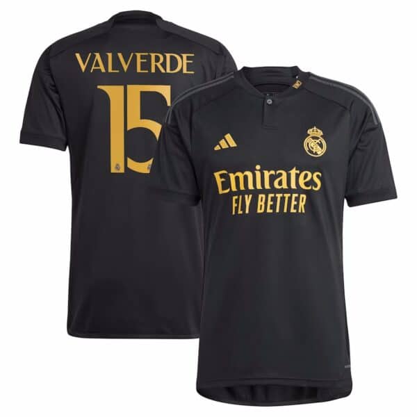 MAILLOT REAL MADRID THIRD VALVERDE 2023-2024