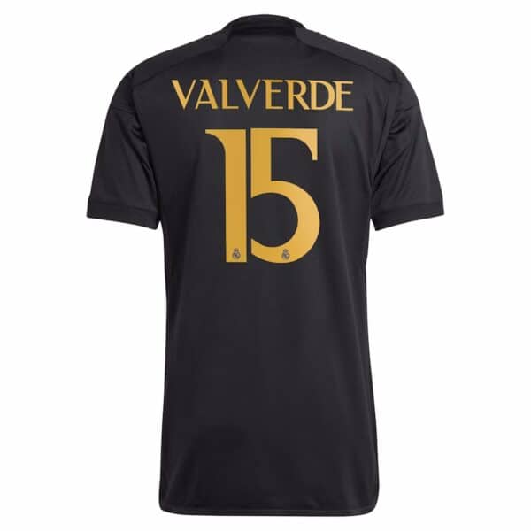 MAILLOT REAL MADRID THIRD VALVERDE 2023-2024