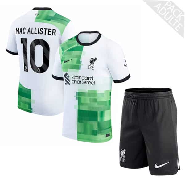 PACK LIVERPOOL EXTERIEUR MAC ALLISTER SAISON 2023-2024