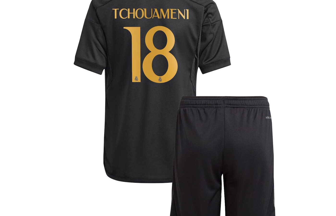 PACK JUNIOR REAL MADRID THIRD TCHOUAMENI SAISON 2023-2024