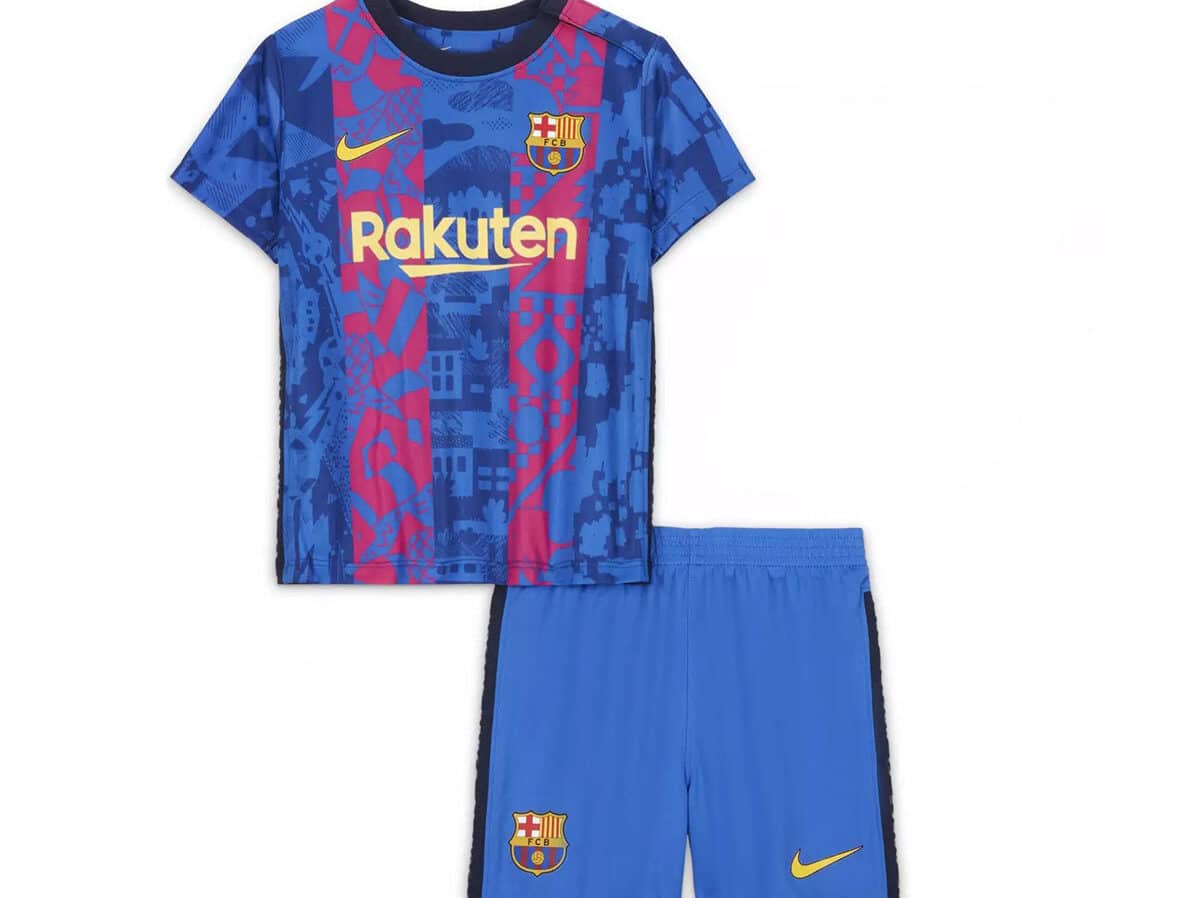 PACK JUNIOR FC BARCELONE THIRD SAISON 2021-2022