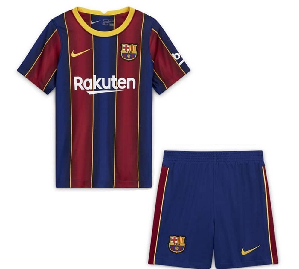 PACK JUNIOR FC BARCELONE DOMICILE SAISON 2020-2021