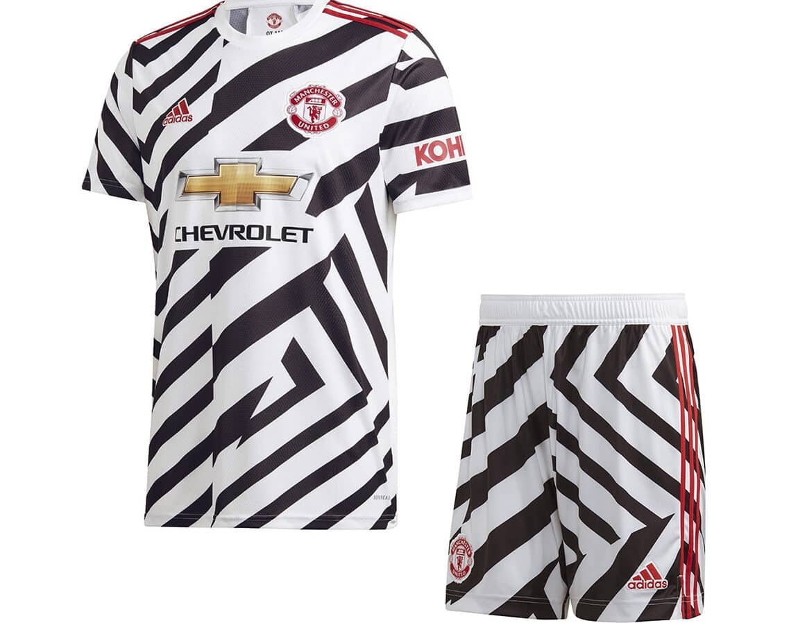 PACK JUNIOR MANCHESTER UNITED THIRD SAISON 2020-2021