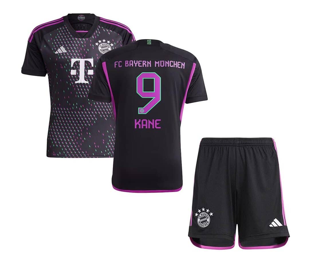 PACK JUNIOR BAYERN MUNICH EXTERIEUR KANE 2023-2024