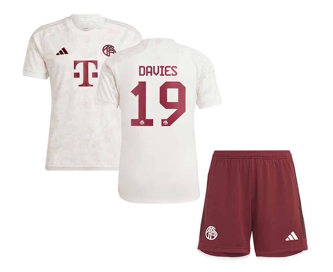 PACK JUNIOR BAYERN MUNICH THIRD DAVIES 2023-2024