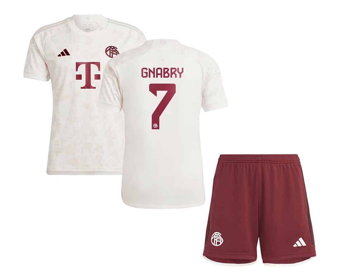 PACK JUNIOR BAYERN MUNICH THIRD GNABRY 2023-2024