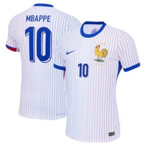 MAILLOT FRANCE EXTERIEUR MBAPPE DRI-FIT ADV VAPOR MATCH SAISON 2024-2025