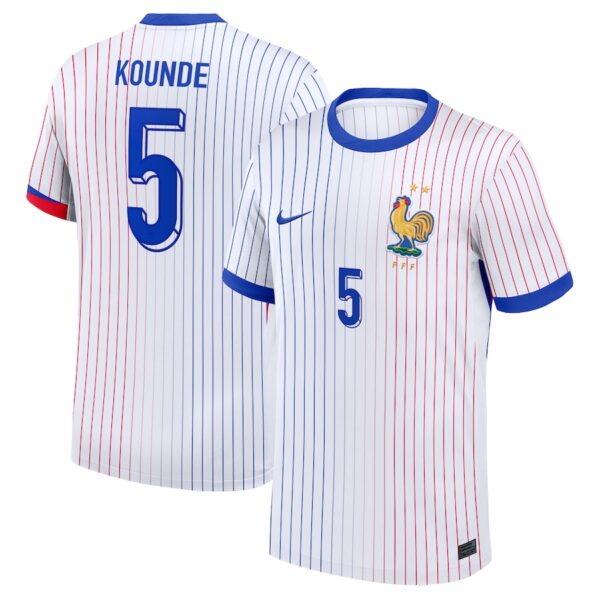 MAILLOT FRANCE EXTERIEUR KOUNDE SAISON 2024-2025