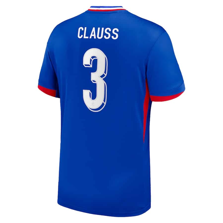 MAILLOT FRANCE DOMICILE CLAUSS SAISON 2024-2025